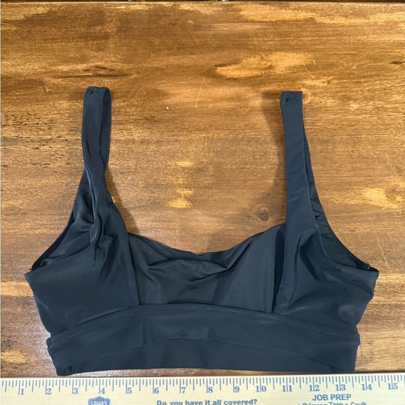 Like new! Aerie Black Scoop open back Bikini Top – Size Small - Picture 4 of 4